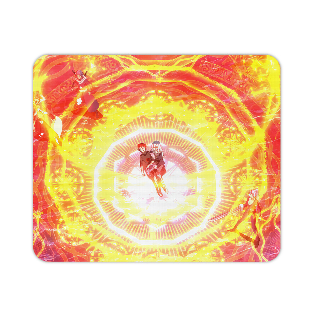 （画像用） 転スラ Regarding Reincarnated to Slime マウスパッド ステッチ加工 ラバー素材 防水 滑り止め 超薄型 ゲーミング/オフィス対応
