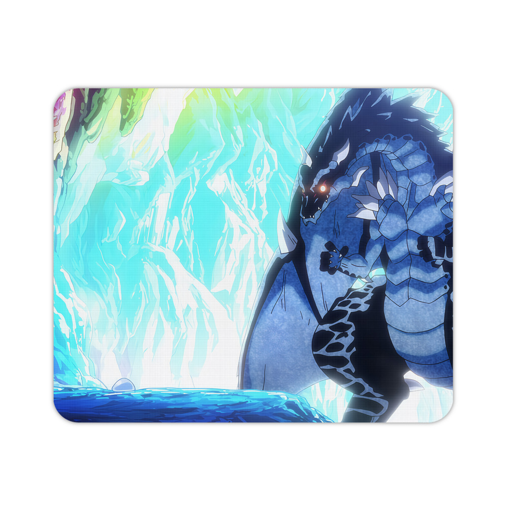 （画像用） 転スラ Regarding Reincarnated to Slime マウスパッド ステッチ加工 ラバー素材 防水 滑り止め 超薄型 ゲーミング/オフィス対応