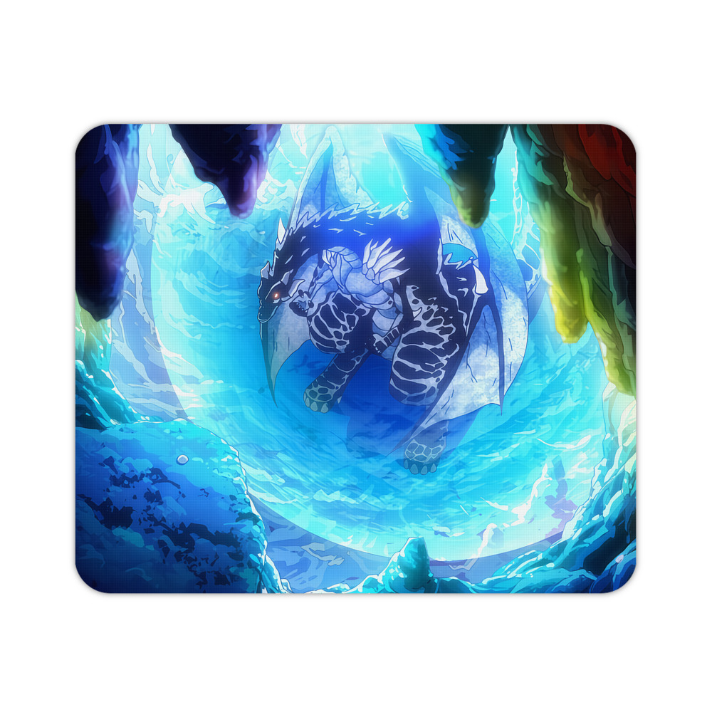 （画像用） 転スラ Regarding Reincarnated to Slime マウスパッド ステッチ加工 ラバー素材 防水 滑り止め 超薄型 ゲーミング/オフィス対応