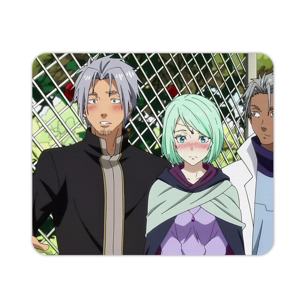 （画像用） 転スラ Regarding Reincarnated to Slime マウスパッド ステッチ加工 ラバー素材 防水 滑り止め 超薄型 ゲーミング/オフィス対応