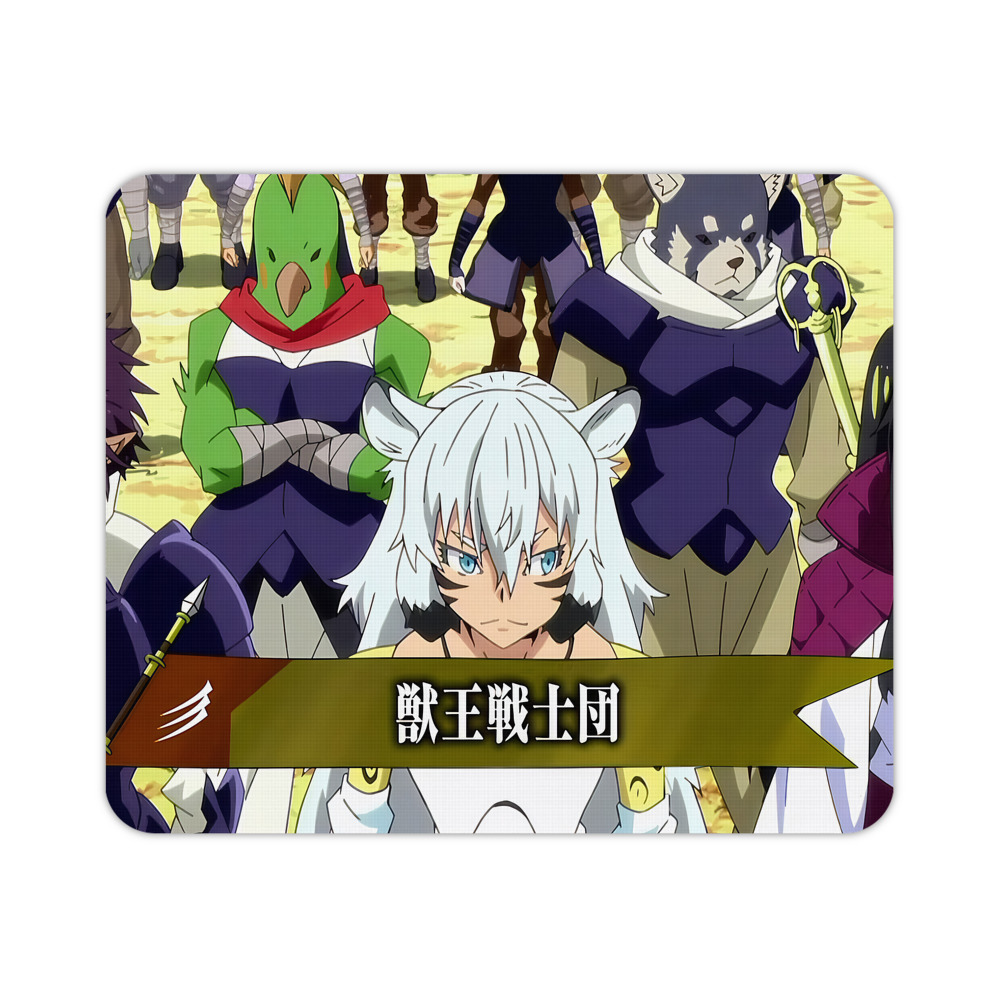 （画像用） 転スラ Regarding Reincarnated to Slime マウスパッド ステッチ加工 ラバー素材 防水 滑り止め 超薄型 ゲーミング/オフィス対応