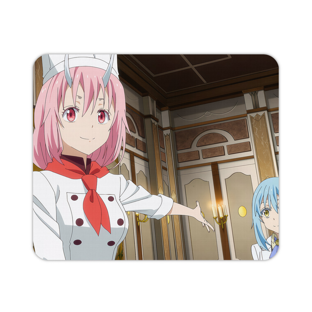 （画像用） 転スラ Regarding Reincarnated to Slime マウスパッド ステッチ加工 ラバー素材 防水 滑り止め 超薄型 ゲーミング/オフィス対応