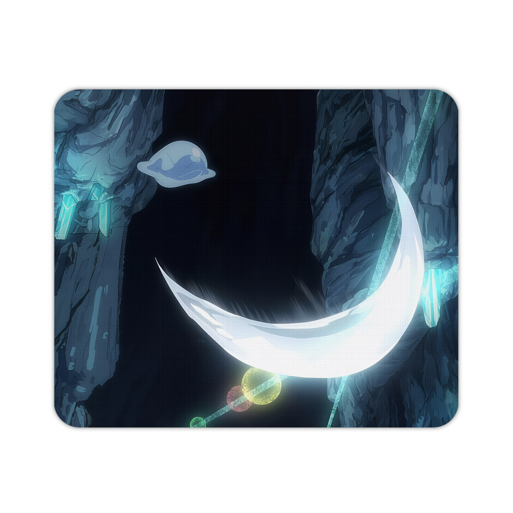 （画像用） 転スラ Regarding Reincarnated to Slime マウスパッド ステッチ加工 ラバー素材 防水 滑り止め 超薄型 ゲーミング/オフィス対応