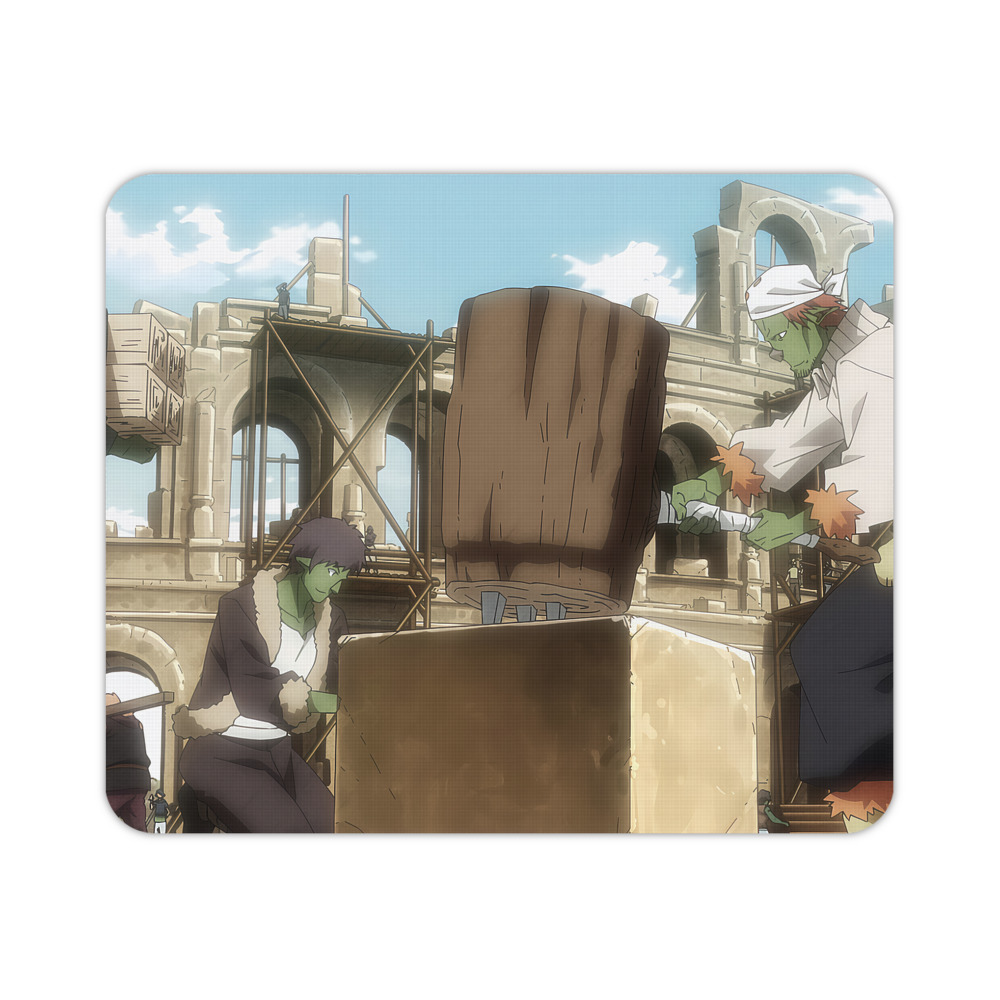 （画像用） 転スラ Regarding Reincarnated to Slime マウスパッド ステッチ加工 ラバー素材 防水 滑り止め 超薄型 ゲーミング/オフィス対応