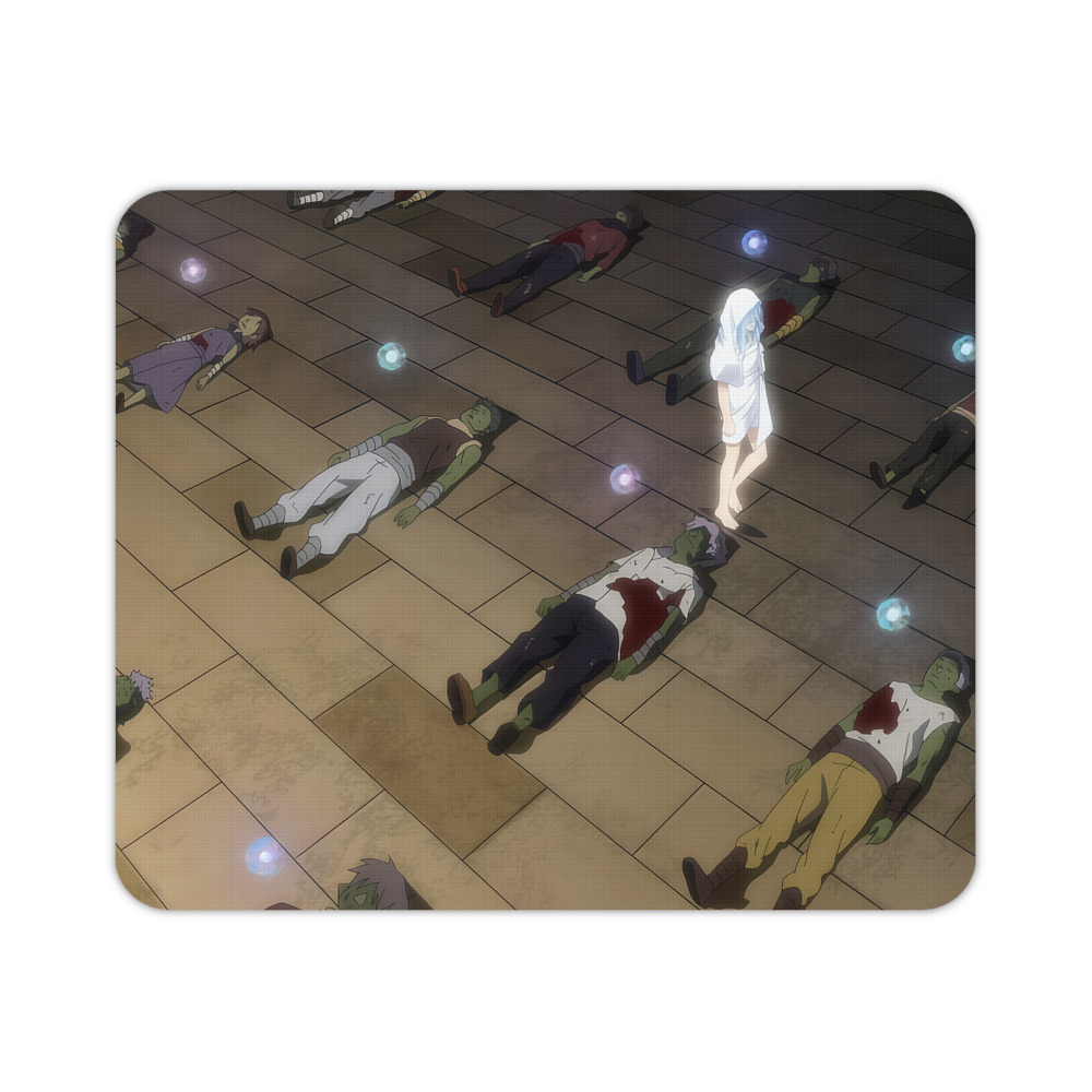 （画像用） 転スラ Regarding Reincarnated to Slime マウスパッド ステッチ加工 ラバー素材 防水 滑り止め 超薄型 ゲーミング/オフィス対応