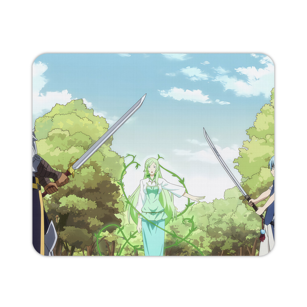（画像用） 転スラ Regarding Reincarnated to Slime マウスパッド ステッチ加工 ラバー素材 防水 滑り止め 超薄型 ゲーミング/オフィス対応