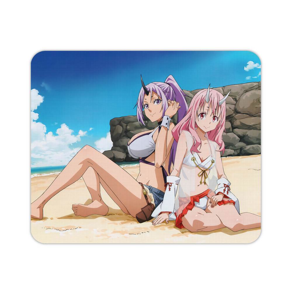 （画像用） 転スラ Regarding Reincarnated to Slime マウスパッド ステッチ加工 ラバー素材 防水 滑り止め 超薄型 ゲーミング/オフィス対応