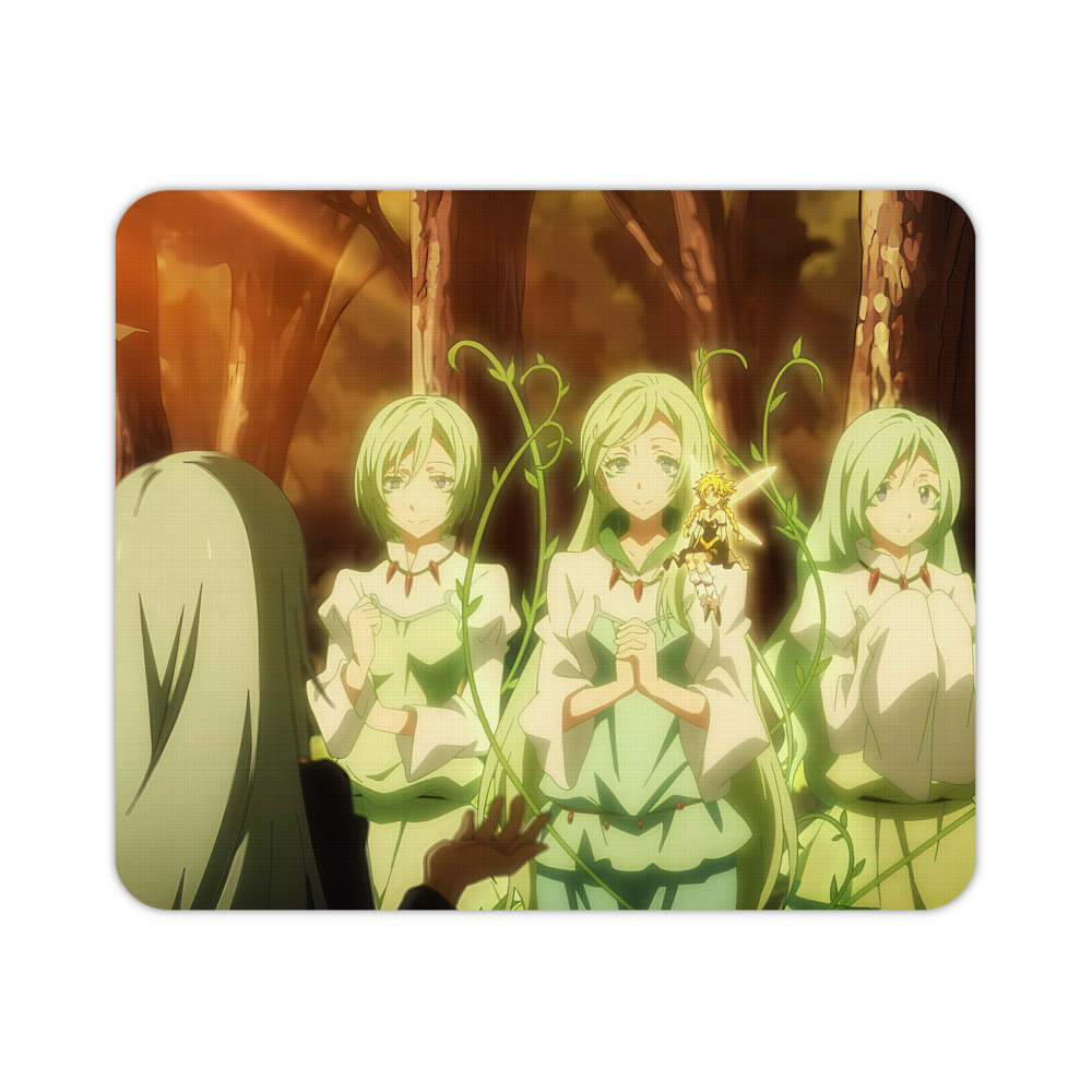 （画像用） 転スラ Regarding Reincarnated to Slime マウスパッド ステッチ加工 ラバー素材 防水 滑り止め 超薄型 ゲーミング/オフィス対応