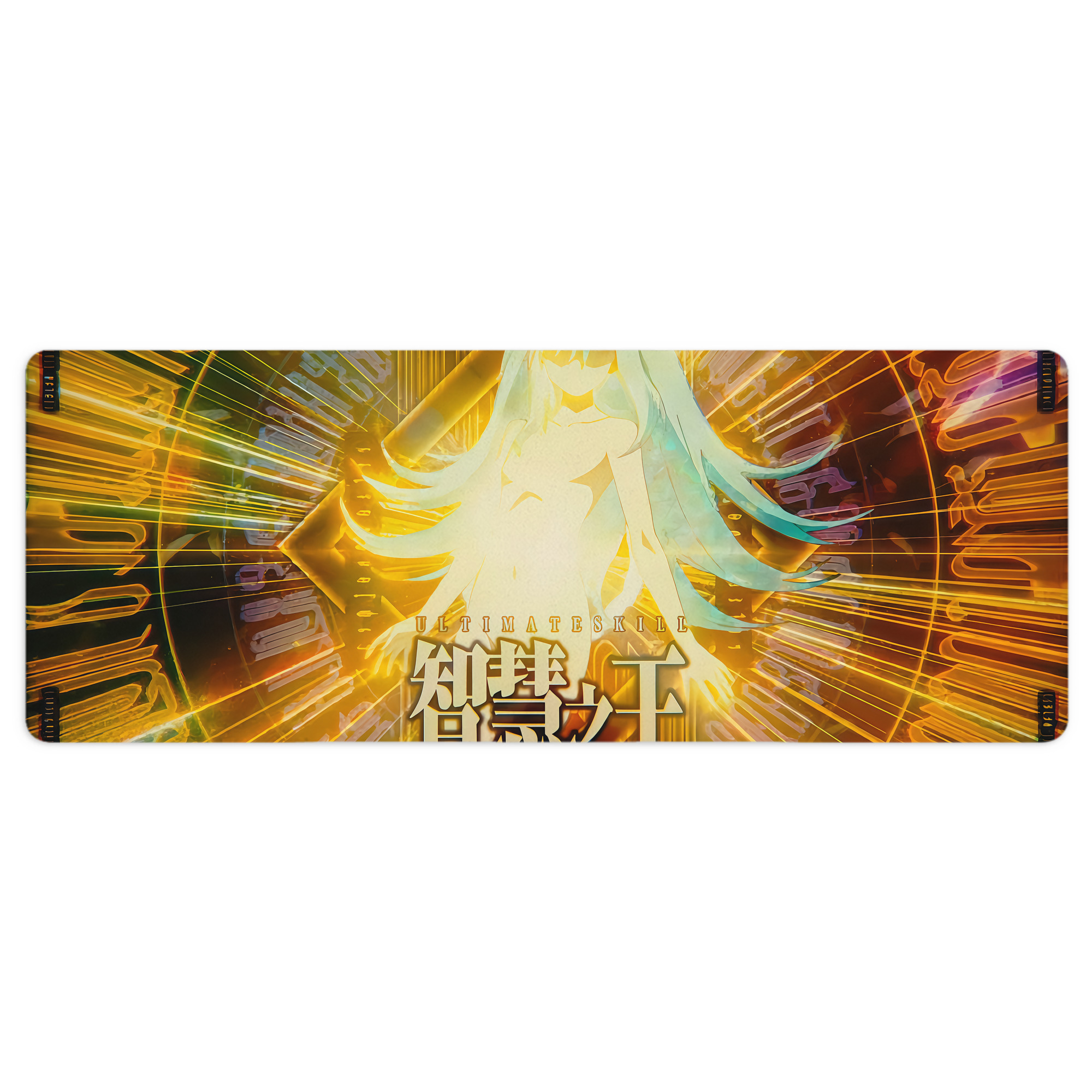 （画像用） 転スラ Regarding Reincarnated to Slime ステッチ加工 大判デスクマット／滑り止めマウスパッド