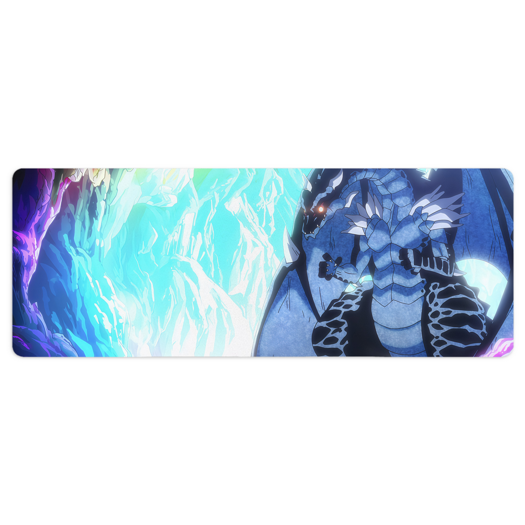 （画像用） 転スラ Regarding Reincarnated to Slime ステッチ加工 大判デスクマット／滑り止めマウスパッド