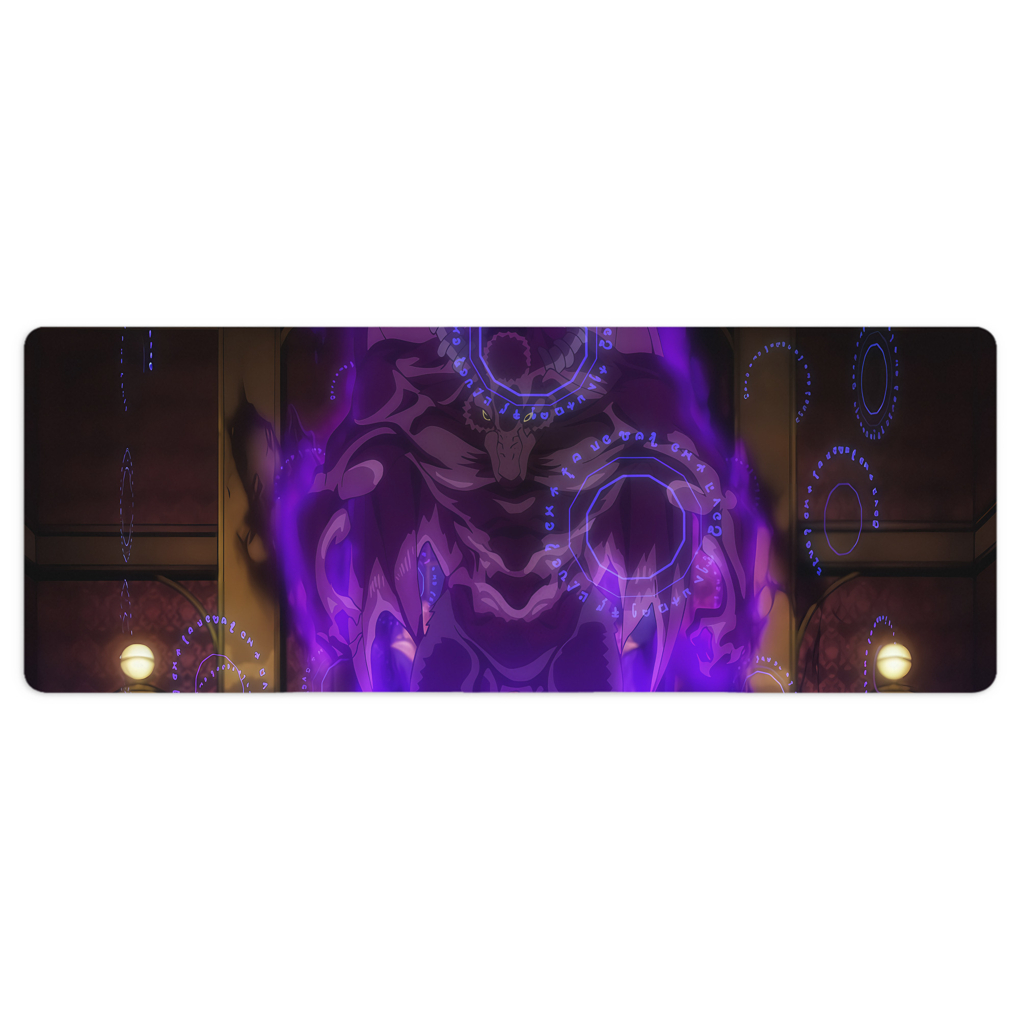 （画像用） 転スラ Regarding Reincarnated to Slime ステッチ加工 大判デスクマット／滑り止めマウスパッド