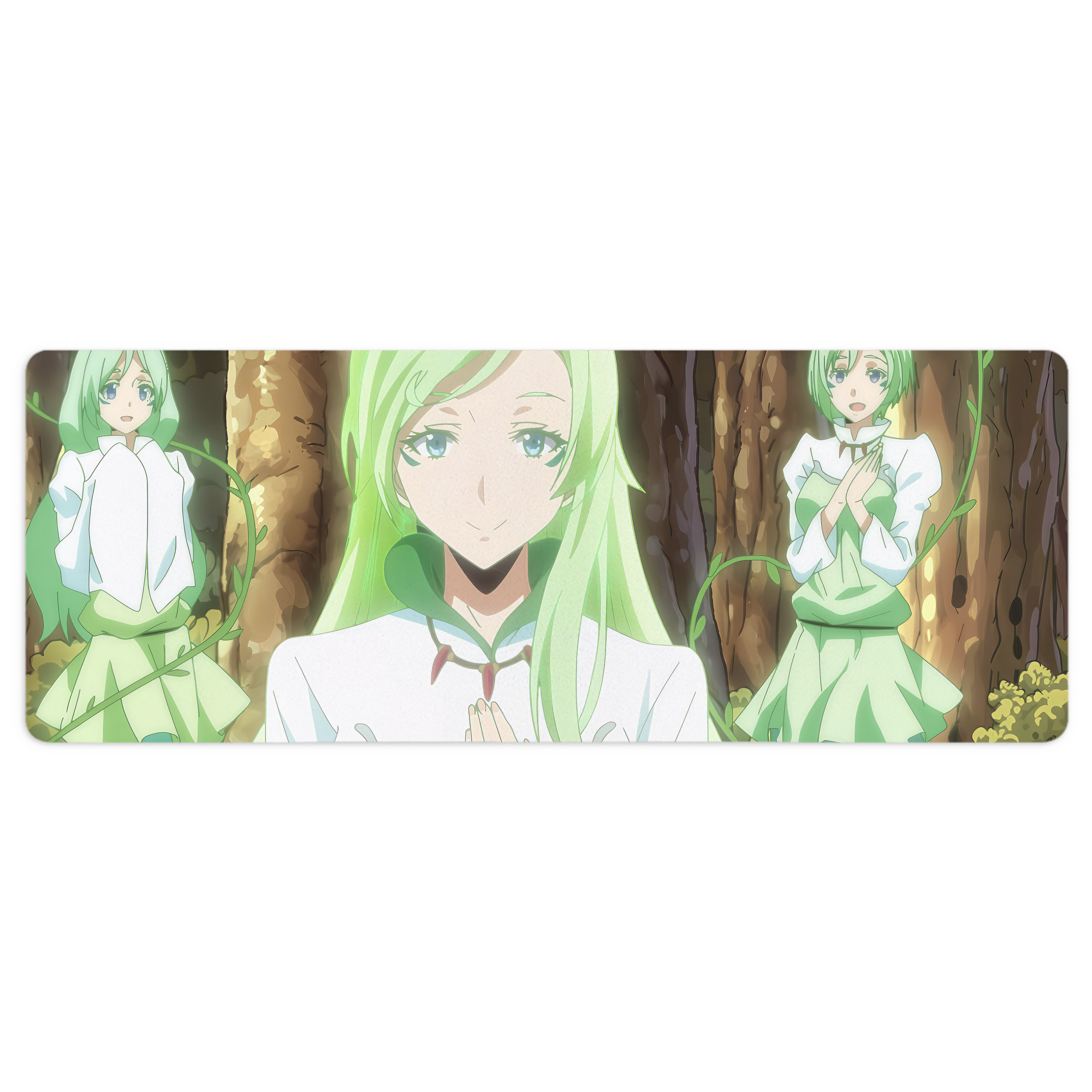 （画像用） 転スラ Regarding Reincarnated to Slime ステッチ加工 大判デスクマット／滑り止めマウスパッド