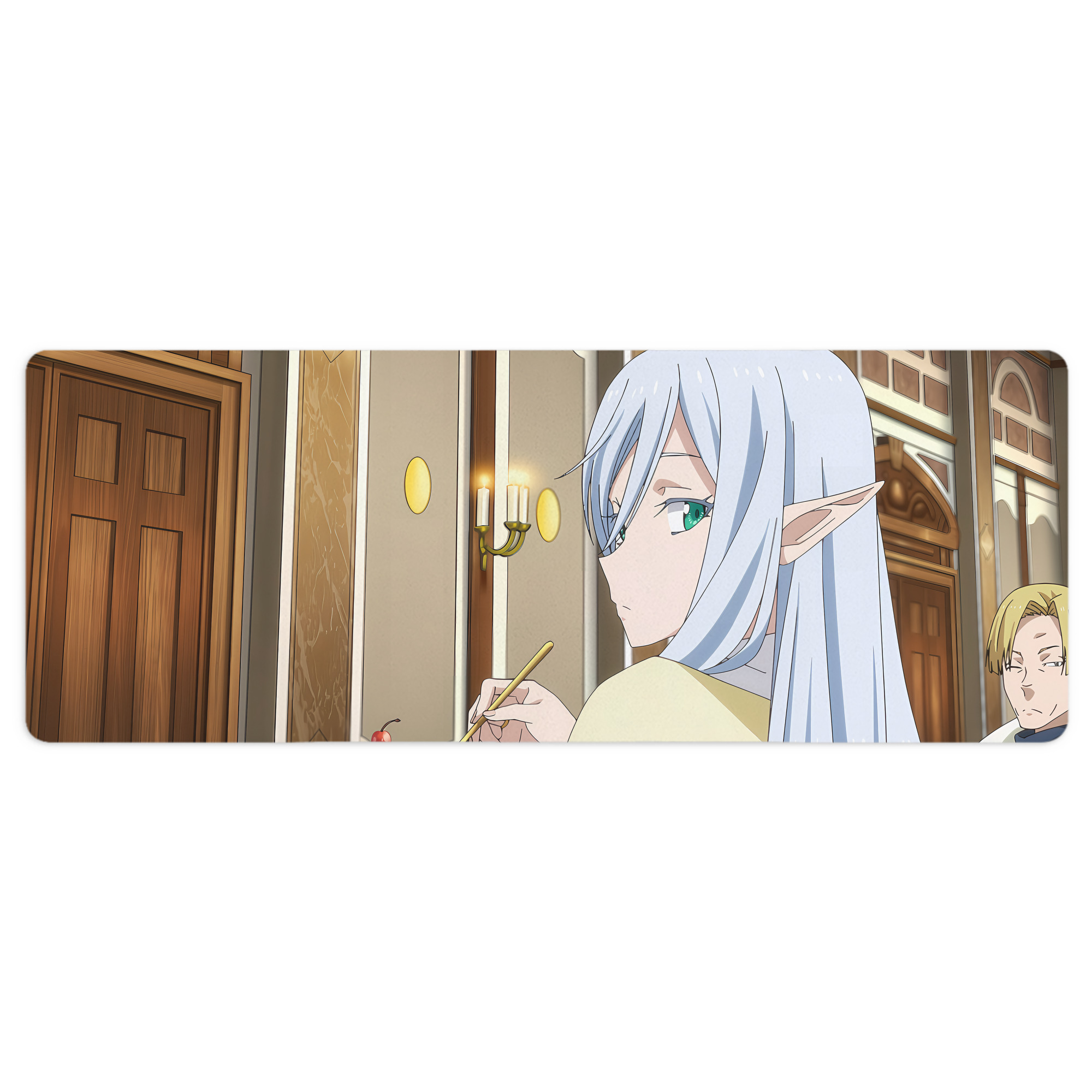 （画像用） 転スラ Regarding Reincarnated to Slime ステッチ加工 大判デスクマット／滑り止めマウスパッド