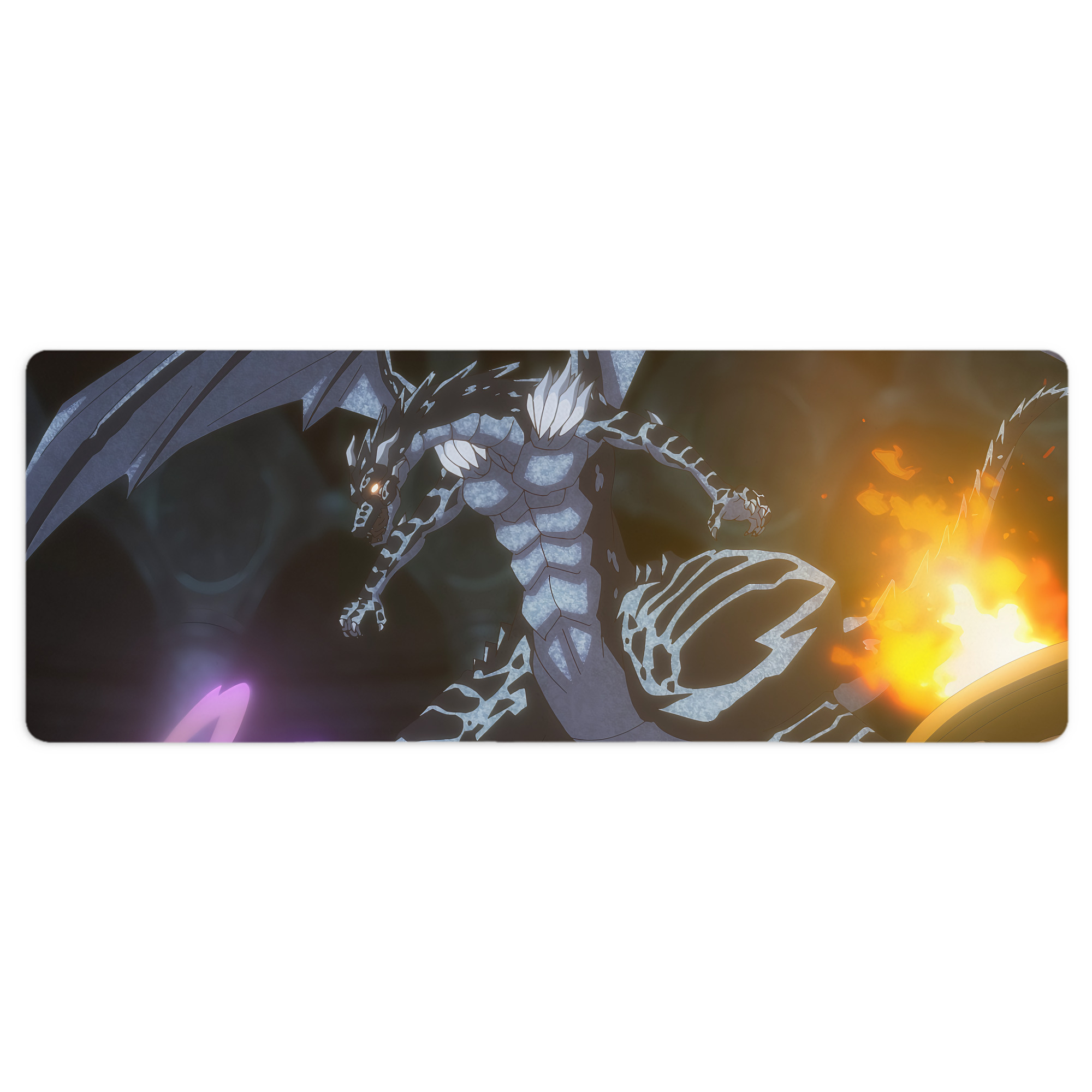 （画像用） 転スラ Regarding Reincarnated to Slime ステッチ加工 大判デスクマット／滑り止めマウスパッド