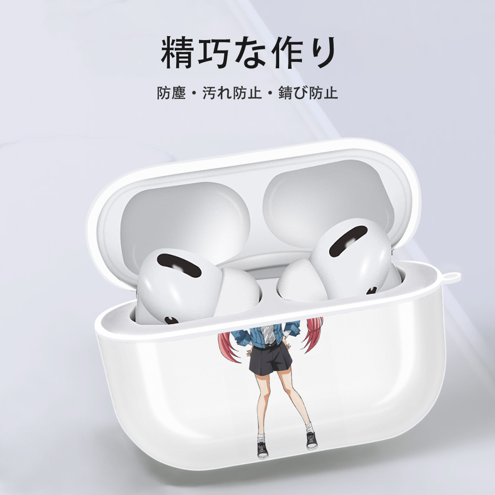 転スラ Regarding Reincarnated to Slime 【AirPods Pro用】ハードシェル保護ケース 耐衝撃・防指紋・カラビナ付き商品仕様