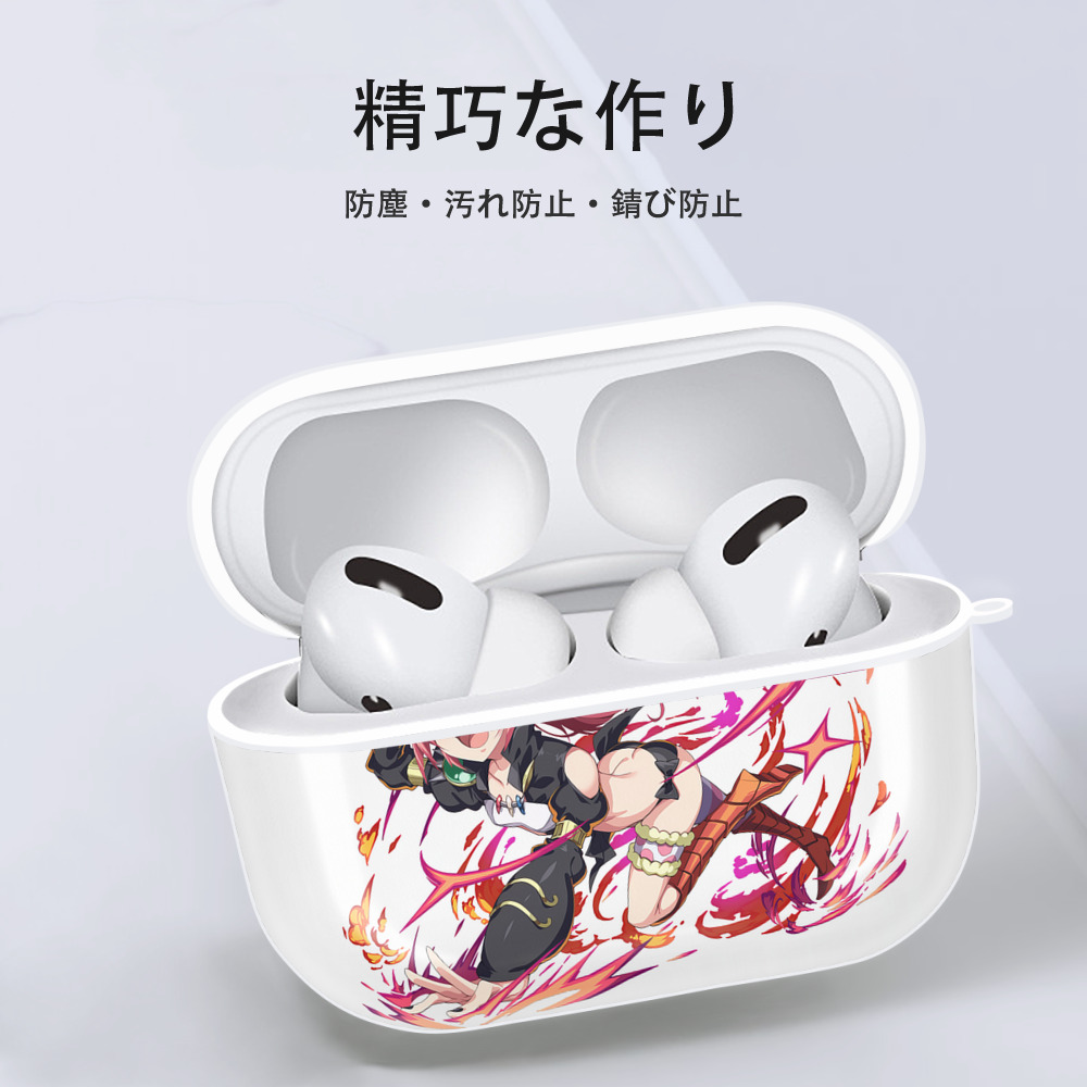 転スラ Regarding Reincarnated to Slime 【AirPods Pro用】ハードシェル保護ケース 耐衝撃・防指紋・カラビナ付き商品仕様