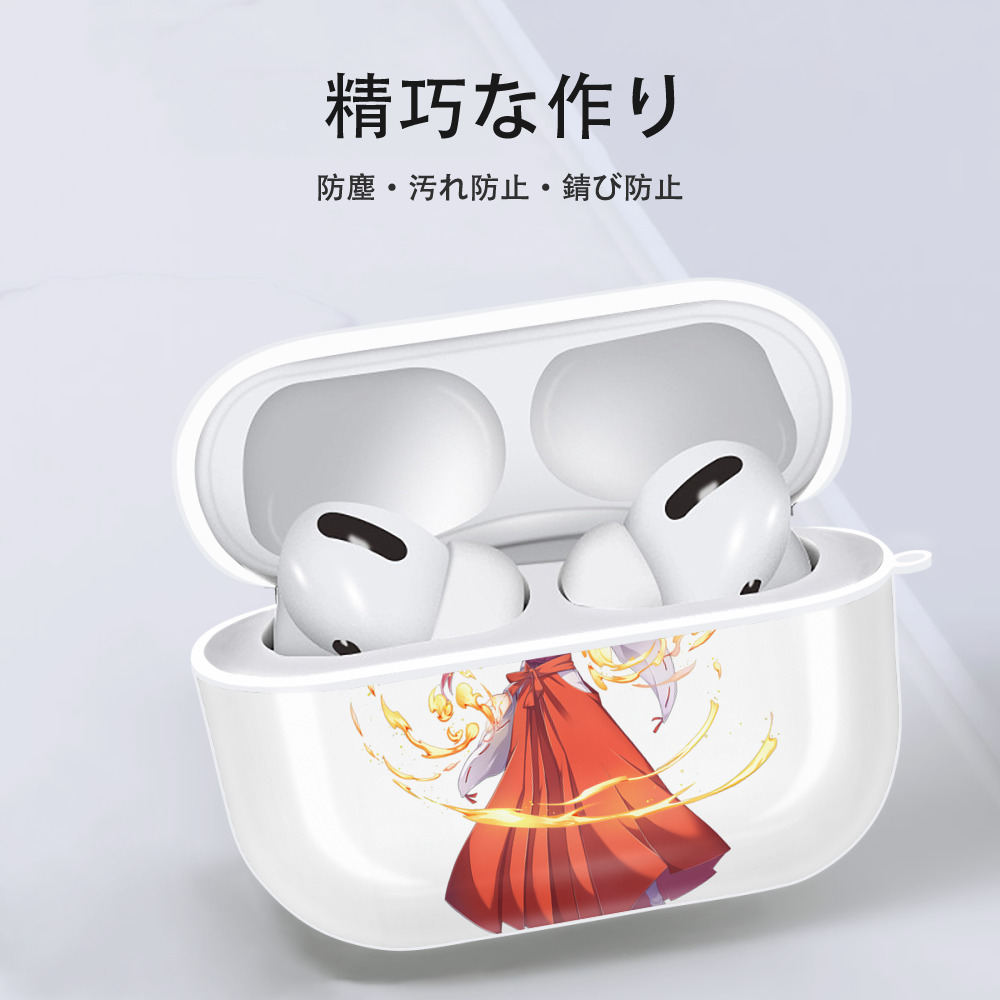 転スラ Regarding Reincarnated to Slime 【AirPods Pro用】ハードシェル保護ケース 耐衝撃・防指紋・カラビナ付き商品仕様