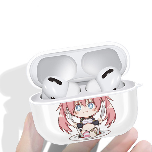 転スラ Regarding Reincarnated to Slime 【AirPods Pro用】ハードシェル保護ケース 耐衝撃・防指紋・カラビナ付き商品仕様