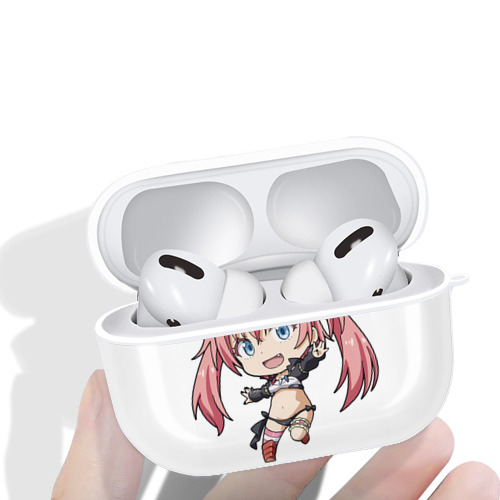 転スラ Regarding Reincarnated to Slime 【AirPods Pro用】ハードシェル保護ケース 耐衝撃・防指紋・カラビナ付き商品仕様