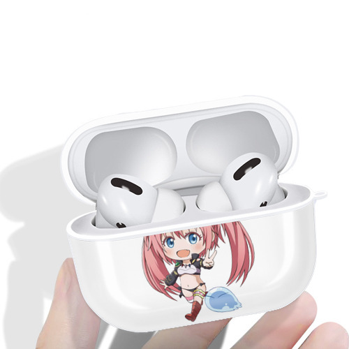 転スラ Regarding Reincarnated to Slime 【AirPods Pro用】ハードシェル保護ケース 耐衝撃・防指紋・カラビナ付き商品仕様