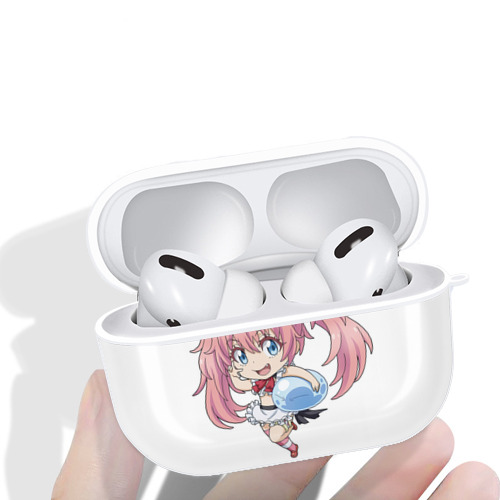 転スラ Regarding Reincarnated to Slime 【AirPods Pro用】ハードシェル保護ケース 耐衝撃・防指紋・カラビナ付き商品仕様