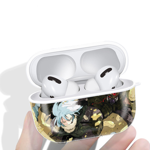転スラ Regarding Reincarnated to Slime 【AirPods Pro用】ハードシェル保護ケース 耐衝撃・防指紋・カラビナ付き商品仕様