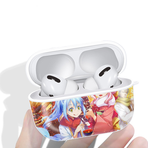 転スラ Regarding Reincarnated to Slime 【AirPods Pro用】ハードシェル保護ケース 耐衝撃・防指紋・カラビナ付き商品仕様
