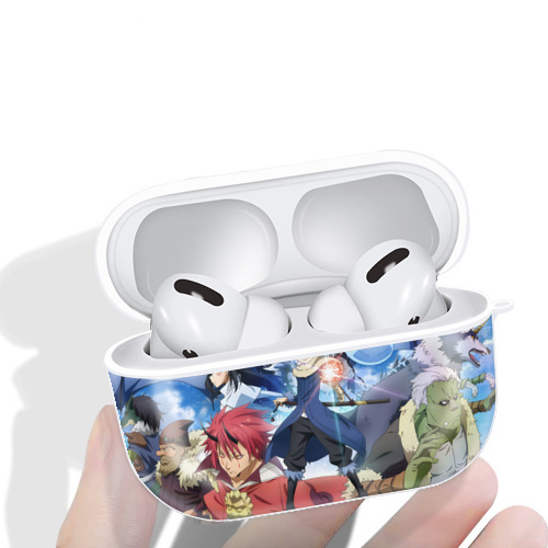 転スラ Regarding Reincarnated to Slime 【AirPods Pro用】ハードシェル保護ケース 耐衝撃・防指紋・カラビナ付き商品仕様
