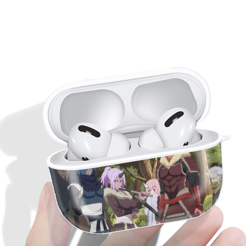 転スラ Regarding Reincarnated to Slime 【AirPods Pro用】ハードシェル保護ケース 耐衝撃・防指紋・カラビナ付き商品仕様