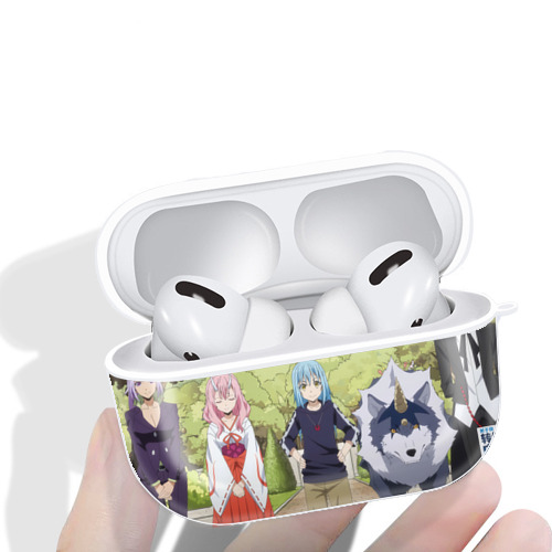 転スラ Regarding Reincarnated to Slime 【AirPods Pro用】ハードシェル保護ケース 耐衝撃・防指紋・カラビナ付き商品仕様