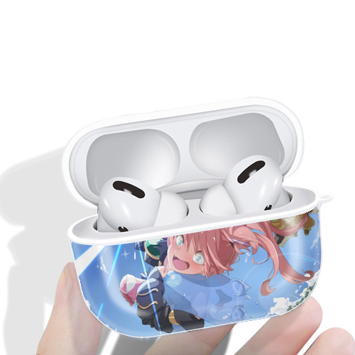 転スラ Regarding Reincarnated to Slime 【AirPods Pro用】ハードシェル保護ケース 耐衝撃・防指紋・カラビナ付き商品仕様