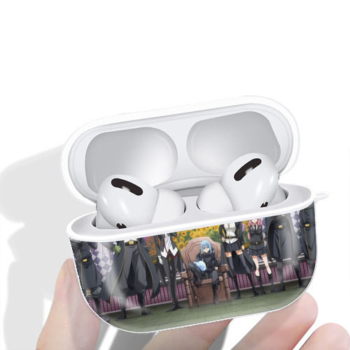 転スラ Regarding Reincarnated to Slime 【AirPods Pro用】ハードシェル保護ケース 耐衝撃・防指紋・カラビナ付き商品仕様