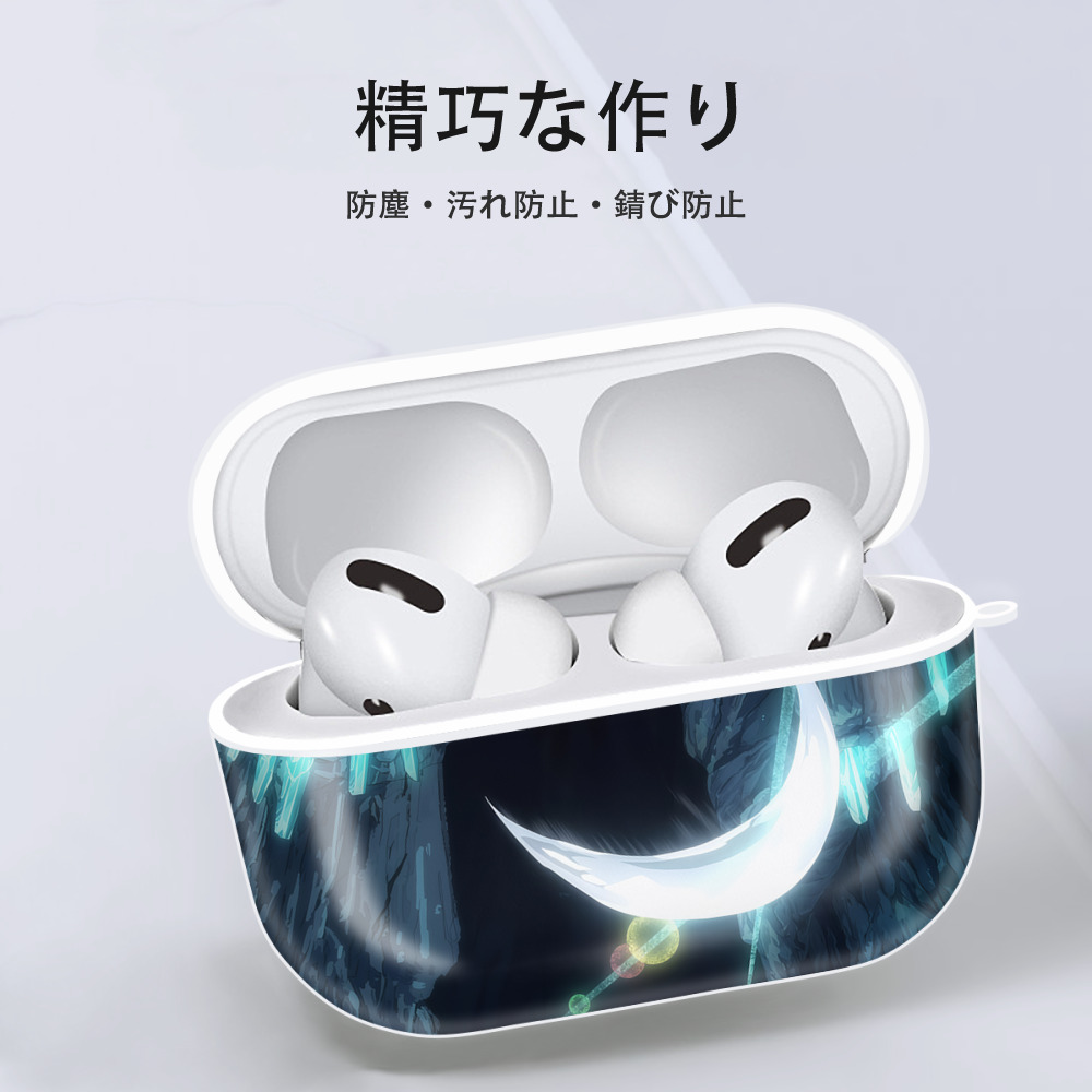 転スラ Regarding Reincarnated to Slime 【AirPods Pro用】ハードシェル保護ケース 耐衝撃・防指紋・カラビナ付き商品仕様