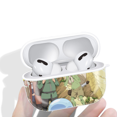 転スラ Regarding Reincarnated to Slime 【AirPods Pro用】ハードシェル保護ケース 耐衝撃・防指紋・カラビナ付き商品仕様
