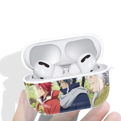 転スラ Regarding Reincarnated to Slime 【AirPods Pro用】ハードシェル保護ケース 耐衝撃・防指紋・カラビナ付き商品仕様