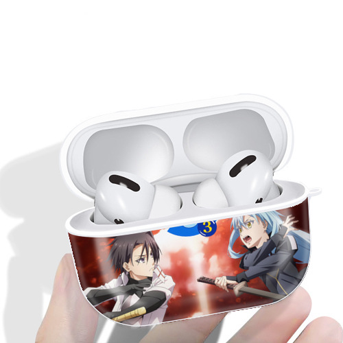 転スラ Regarding Reincarnated to Slime 【AirPods Pro用】ハードシェル保護ケース 耐衝撃・防指紋・カラビナ付き商品仕様