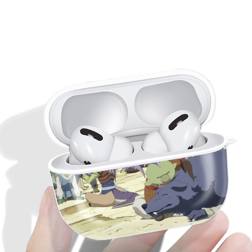 転スラ Regarding Reincarnated to Slime 【AirPods Pro用】ハードシェル保護ケース 耐衝撃・防指紋・カラビナ付き商品仕様