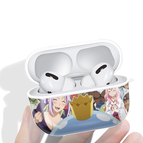 転スラ Regarding Reincarnated to Slime 【AirPods Pro用】ハードシェル保護ケース 耐衝撃・防指紋・カラビナ付き商品仕様