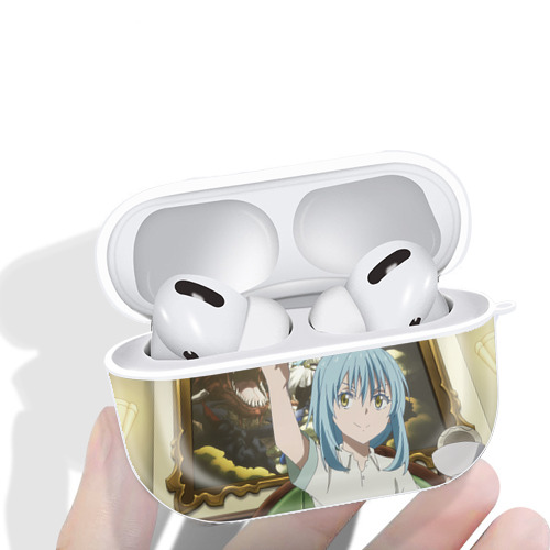 転スラ Regarding Reincarnated to Slime 【AirPods Pro用】ハードシェル保護ケース 耐衝撃・防指紋・カラビナ付き商品仕様