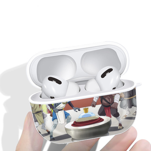 転スラ Regarding Reincarnated to Slime 【AirPods Pro用】ハードシェル保護ケース 耐衝撃・防指紋・カラビナ付き商品仕様