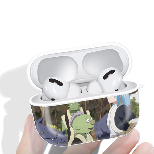 転スラ Regarding Reincarnated to Slime 【AirPods Pro用】ハードシェル保護ケース 耐衝撃・防指紋・カラビナ付き商品仕様