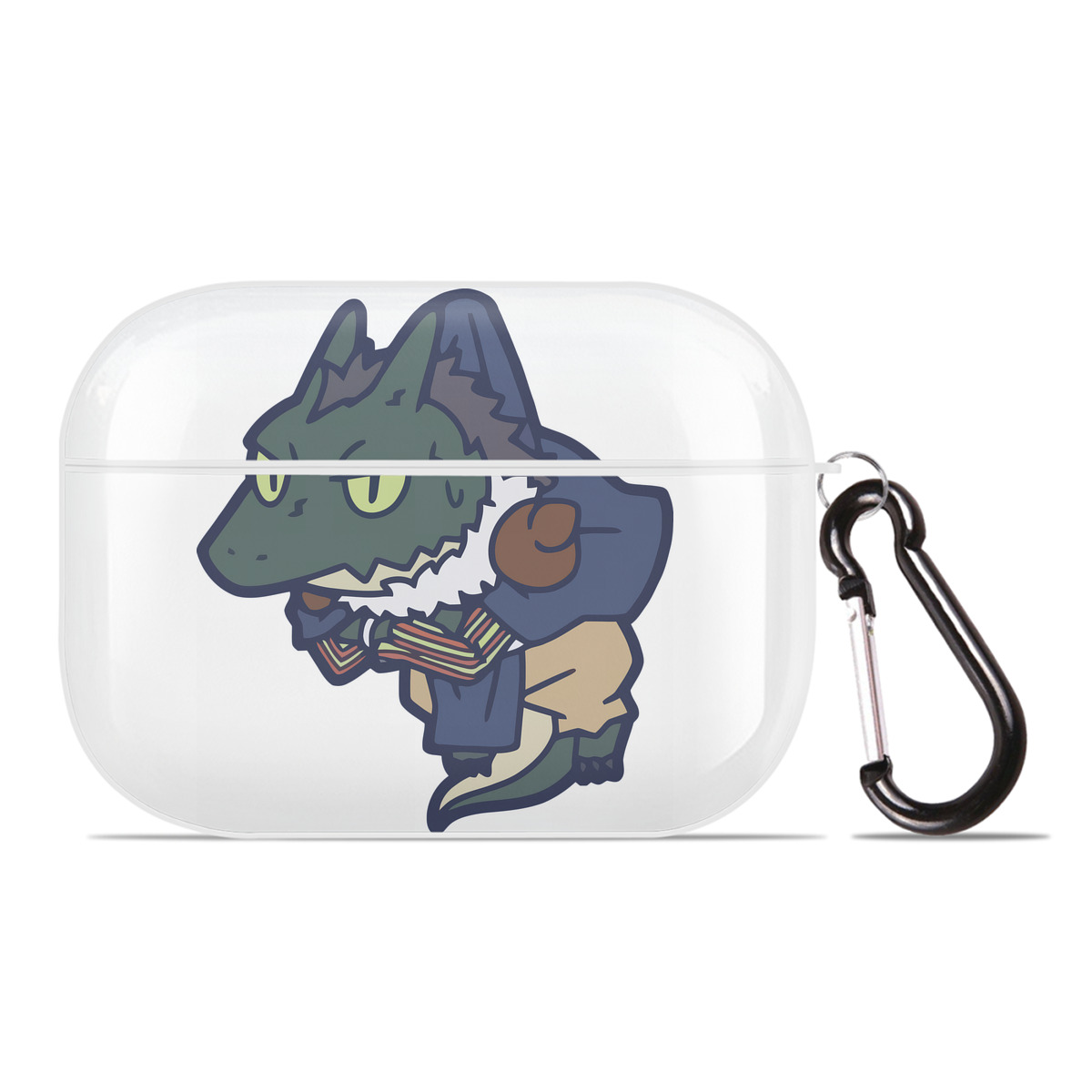 （画像用） 転スラ Regarding Reincarnated to Slime 【AirPods Pro用】ハードシェル保護ケース 耐衝撃・防指紋・カラビナ付き商品仕様