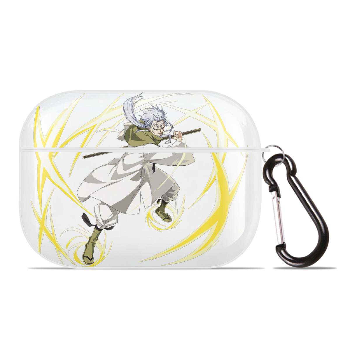 （画像用） 転スラ Regarding Reincarnated to Slime 【AirPods Pro用】ハードシェル保護ケース 耐衝撃・防指紋・カラビナ付き商品仕様