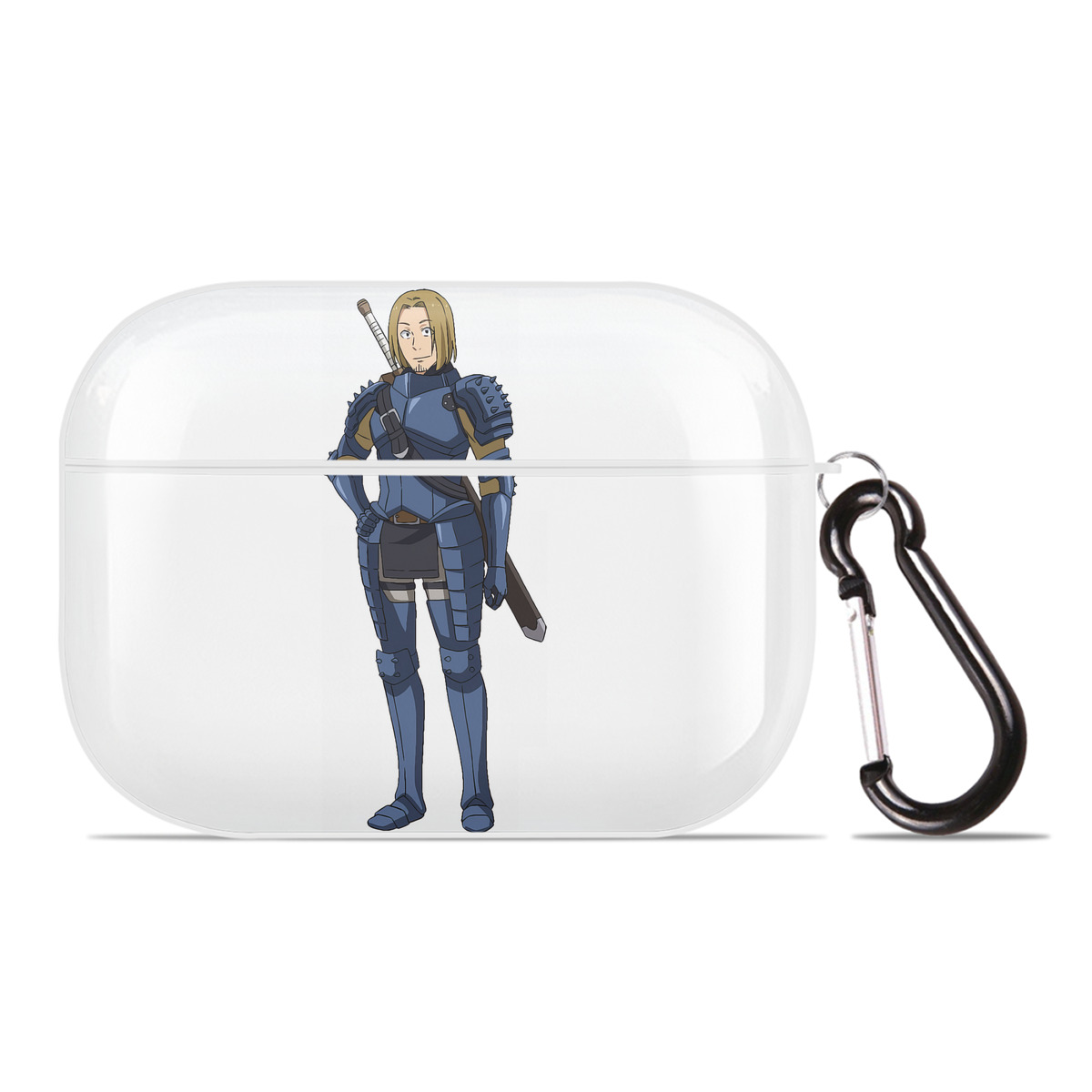 （画像用） 転スラ Regarding Reincarnated to Slime 【AirPods Pro用】ハードシェル保護ケース 耐衝撃・防指紋・カラビナ付き商品仕様