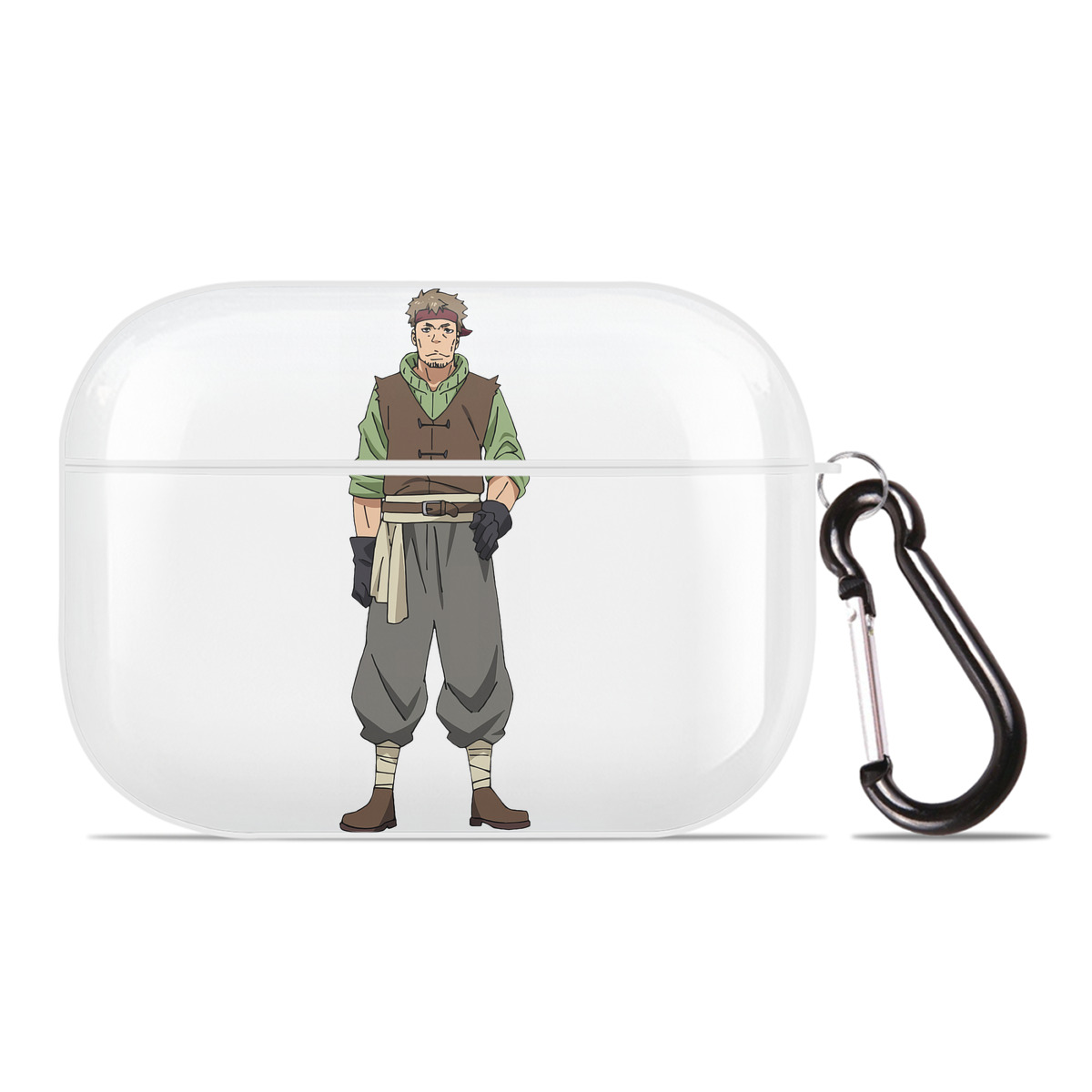 （画像用） 転スラ Regarding Reincarnated to Slime 【AirPods Pro用】ハードシェル保護ケース 耐衝撃・防指紋・カラビナ付き商品仕様