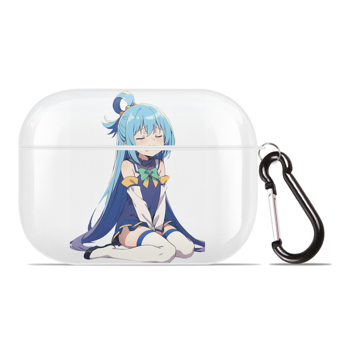 （画像用） 転スラ Regarding Reincarnated to Slime 【AirPods Pro用】ハードシェル保護ケース 耐衝撃・防指紋・カラビナ付き商品仕様