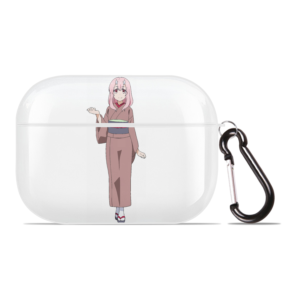 （画像用） 転スラ Regarding Reincarnated to Slime 【AirPods Pro用】ハードシェル保護ケース 耐衝撃・防指紋・カラビナ付き商品仕様