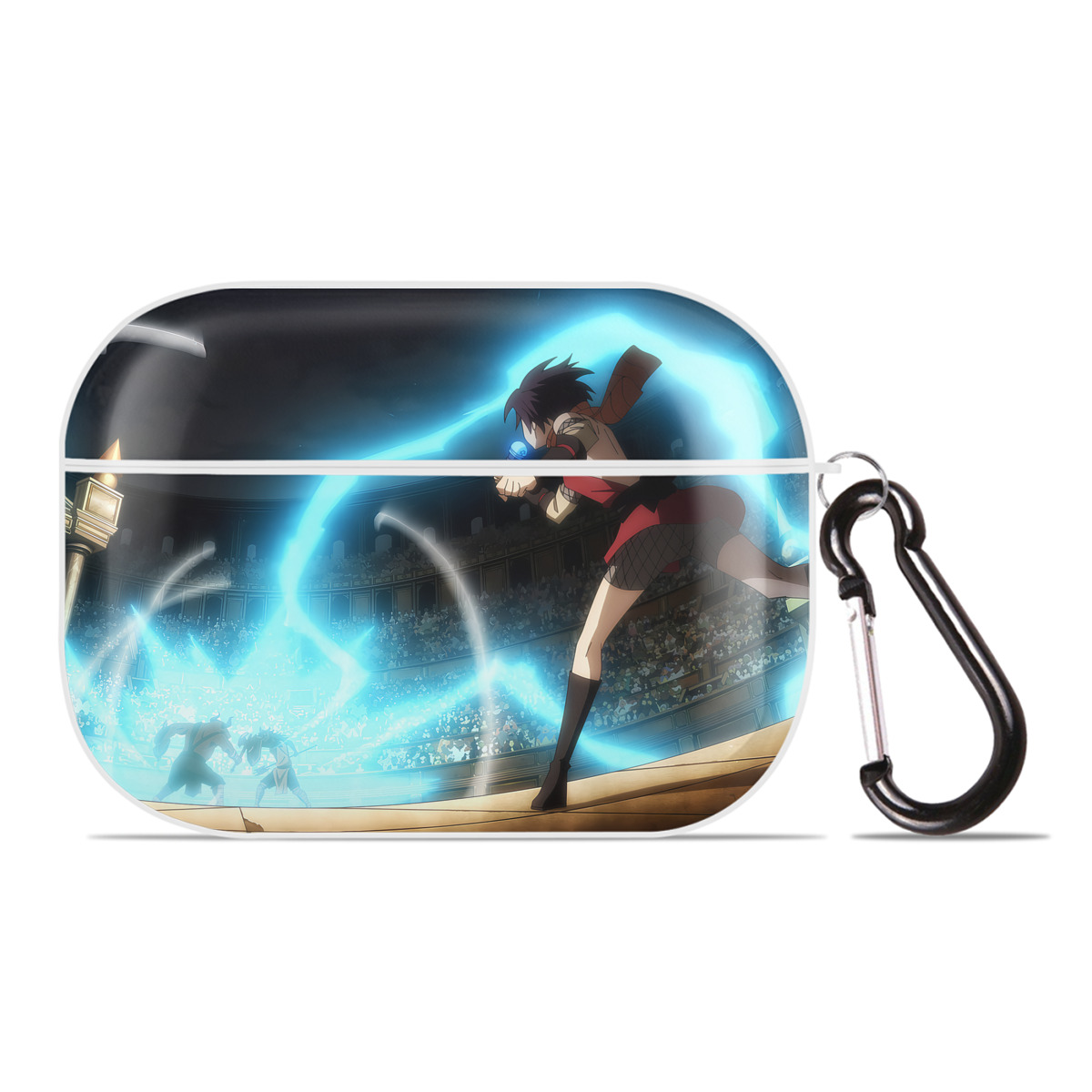 （画像用） 転スラ Regarding Reincarnated to Slime 【AirPods Pro用】ハードシェル保護ケース 耐衝撃・防指紋・カラビナ付き商品仕様