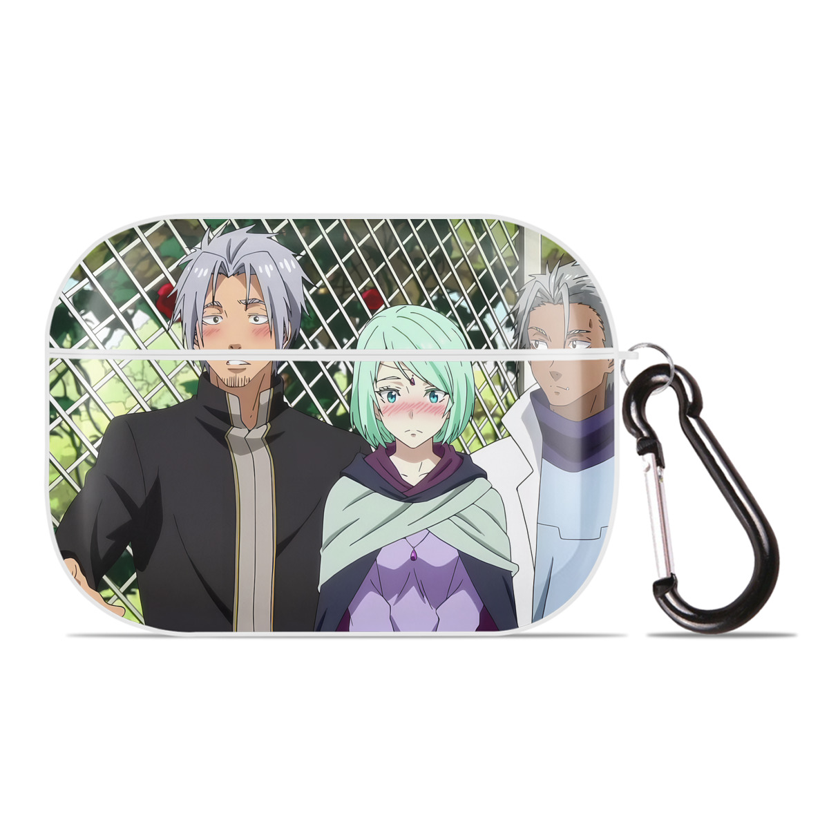 （画像用） 転スラ Regarding Reincarnated to Slime 【AirPods Pro用】ハードシェル保護ケース 耐衝撃・防指紋・カラビナ付き商品仕様