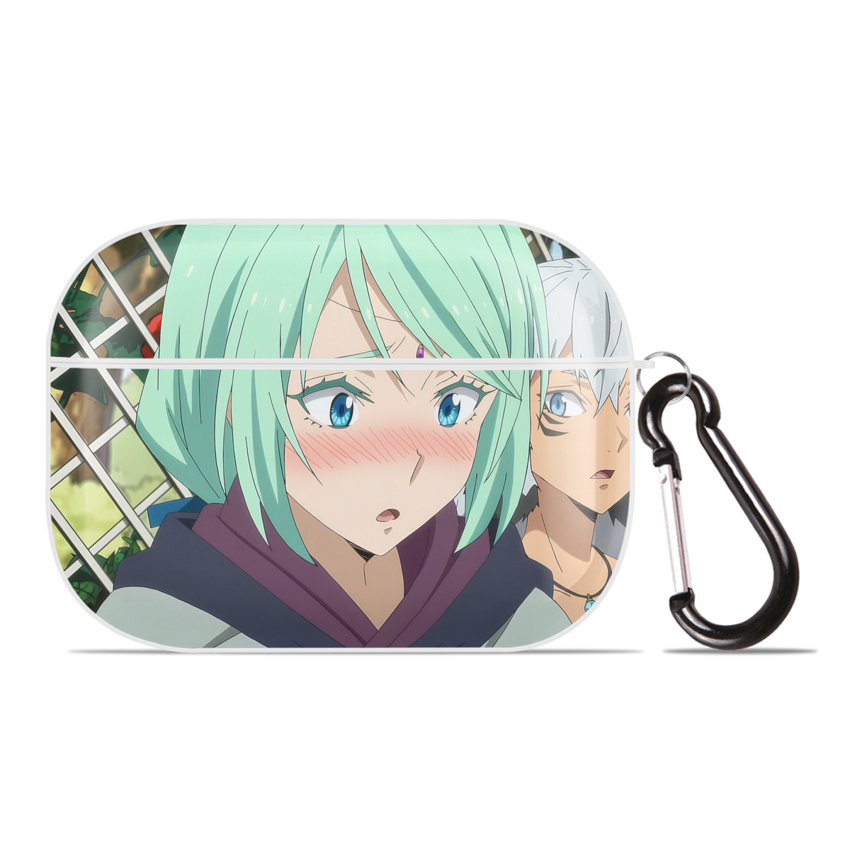 （画像用） 転スラ Regarding Reincarnated to Slime 【AirPods Pro用】ハードシェル保護ケース 耐衝撃・防指紋・カラビナ付き商品仕様